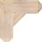 Ekena Millwork Traditional Craftsman Smooth Bracket, Douglas Fir, 5 1/2"W x 18"D x 18"H BKT06X18X18TRA04SDF - alternate 3